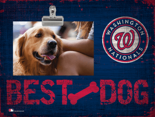 Washington Nationals Best Dog Clip Frame 10in. x 8in.