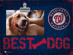 Washington Nationals Best Dog Clip Frame 10in. x 8in.