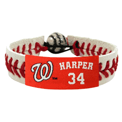 Washington Nationals Bracelet Classic Baseball Bryce Harper CO