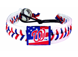 Washington Nationals Bracelet Classic Baseball Stars and Stripes CO