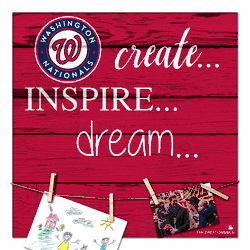 Washington Nationals Create, Inspire, Dream Sign