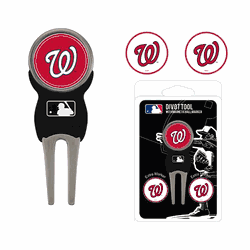 Washington Nationals Divot Tool and Marker Set