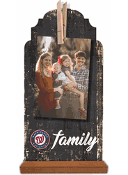 Washington Nationals Family Clothespin 6x12