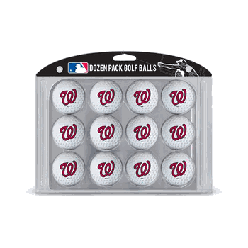 Washington Nationals Golf Balls Pack of 12