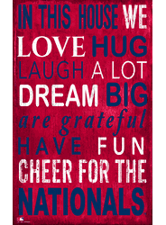 Washington Nationals In This House Sign