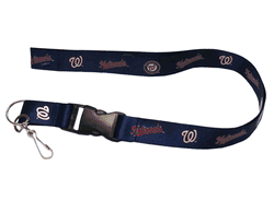 Washington Nationals Lanyard - Breakaway with Key Ring