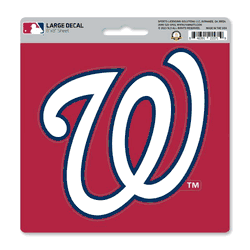 Washington Nationals Large Decal Sticker