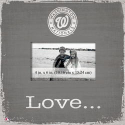 Washington Nationals Love Picture Frame