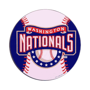 Washington Nationals Magnet Car Style 8 Inch CO
