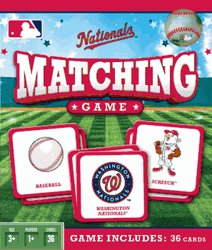 Washington Nationals MLB Matching Game