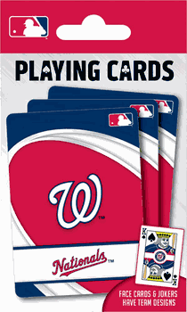 Washington Nationals MLB Playing Cards