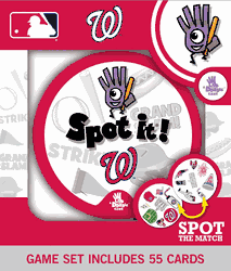 Washington Nationals MLB Spot It! Game