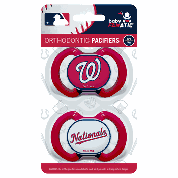 Washington Nationals Pacifier 2-Pack