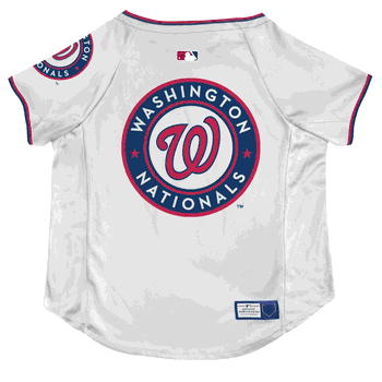 Washington Nationals Pet Stretch Jersey  - Extra Small