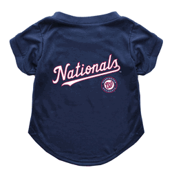 Washington Nationals Pet T-Shirt  - Large