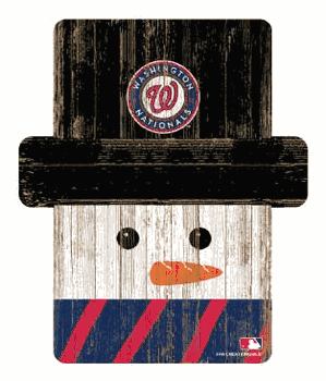 Washington Nationals Snowman Ornament