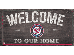 Washington Nationals Welcome Distressed Sign