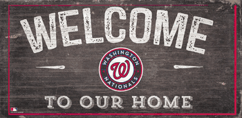 Washington Nationals Welcome Distressed Sign