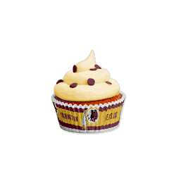 Washington Redskins Baking Cups Large 50 Pack