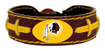 Washington Redskins Bracelet Team Color Football CO