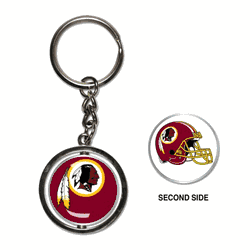 Washington Redskins Key Ring Spinner Style