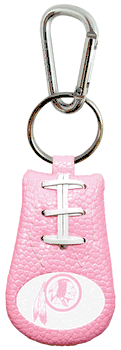 Washington Redskins Keychain Pink Football CO