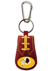 Washington Redskins Keychain Team Color Football CO