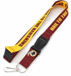 Washington Redskins Lanyard Breakaway Style Slogan Design