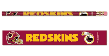 Washington Redskins Pencil 6 Pack