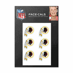 Washington Redskins Tattoo Face Cals