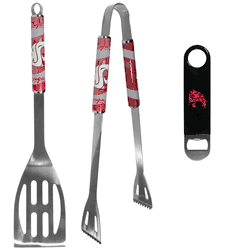 Washington St. Cougars 2 pc BBQ Set and Bottle Opener