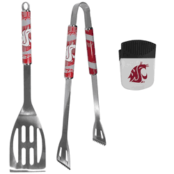 Washington St. Cougars 2 pc BBQ Set and Chip Clip