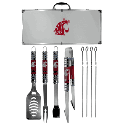 Washington St. Cougars 8 pc Tailgater BBQ Set