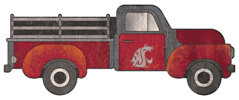Washington State Cougars 15in Truck cutout