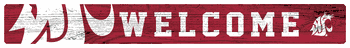 Washington State Cougars 16in. Welcome Strip