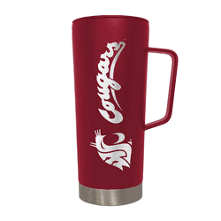 Washington State Cougars 18oz Roadie Tumbler with Handle