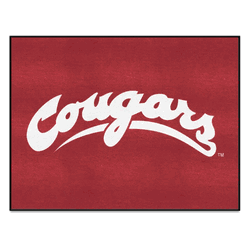 Washington State Cougars 8ft. x 10 ft. Plush Area Rug