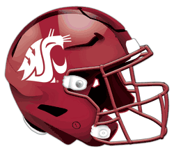 Washington State Cougars Authentic Helmet Cutout 24"