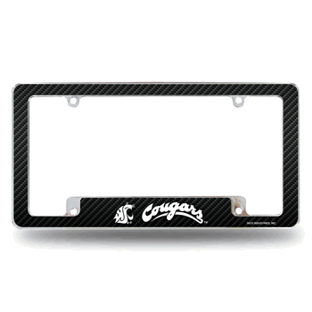 Washington State Cougars Carbon Fiber 12