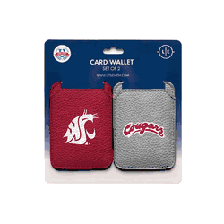 Washington State Cougars Card Wallet 2-pack