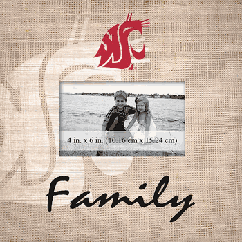 Washington State Cougars Family Picture Frame
