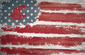 Washington State Cougars Flag 17x26