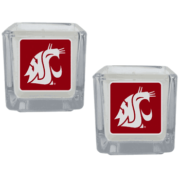 Washington State Cougars Graphics Candle Set