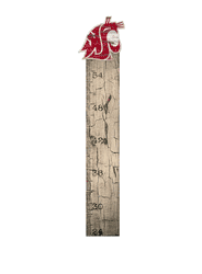 Washington State Cougars Growth Chart Sign 6x36