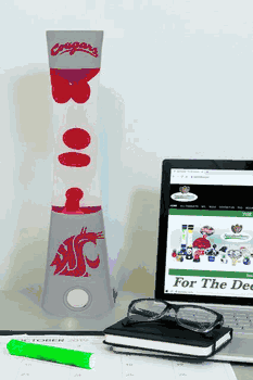 Washington State Cougars Magma Lamp - Bluetooth Speaker