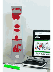 Washington State Cougars Magma Lamp - Bluetooth Speaker