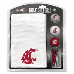 Washington State Cougars Microfiber Towel Gift Set - 16 x 40 (White)