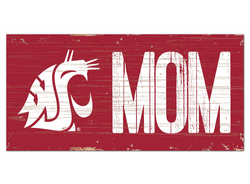 Washington State Cougars MOM Sign