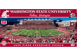 Washington State Cougars NCAA 1000pc Panoramic Puzzle