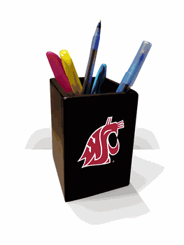 Washington State Cougars Pen Holder